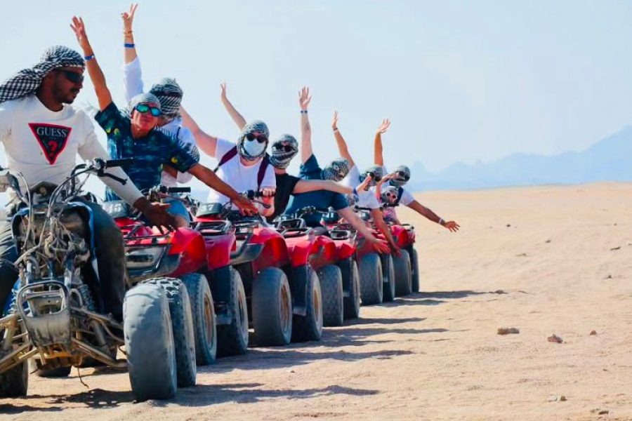 bike ride and explore the beautiful desert of Hurghada